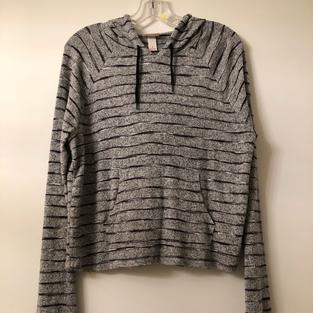 Striped hoodie